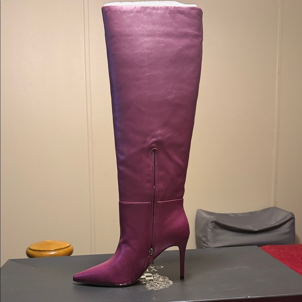 Vince Camuto Purple Heeled Boots